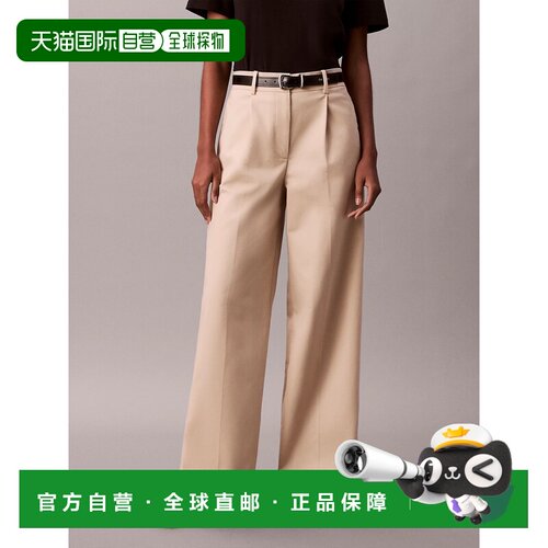 1h可退 香港直邮CALVIN KLEIN 女士正装裤 LV044D664G0XG SS2026