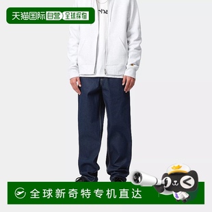 牛仔 欧洲直邮Carhartt Wip 男士 蓝色棉休闲裤