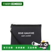 Laurent 圣罗兰 男士 香港直邮Saint 拉链手拿包 58136996NAE牛皮