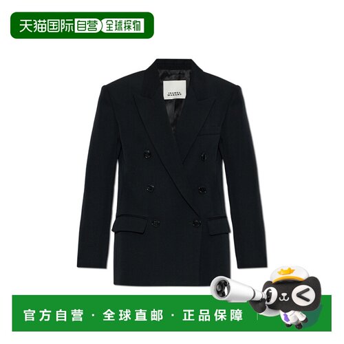 香港直邮ISABEL MARANT 女士外套 VE0739FAD3F03IBLACK AW2026