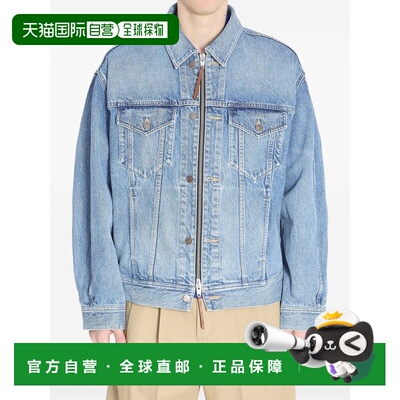 香港直邮1h可退 Celine 思琳 男士 卡車司機夾克 RV14T930F