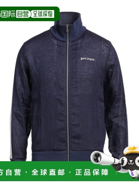 香港直邮Palm Angels 棕榈天使 男士 夹克 blue蓝色 舒适时尚