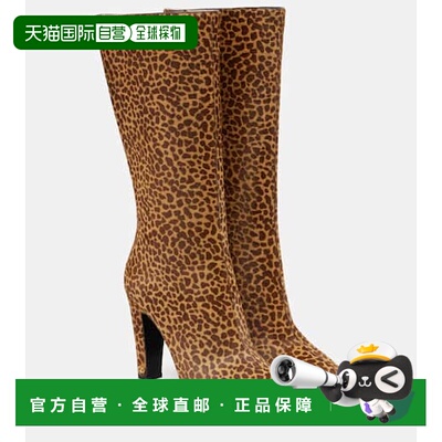 1h可退 香港直邮valentino 华伦天奴 女士 Hotty 皮质及膝靴子