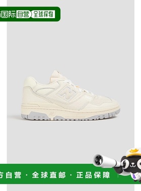 香港直邮New Balance  男士 550 网纱边皮质绒面革运动鞋 BB550PW