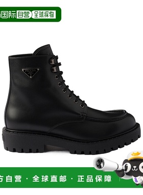 香港直邮Prada 系带短靴 2TE214070FG001普拉达男鞋