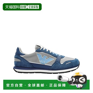 X4X537XN730阿玛尼 系带运动鞋 香港直邮Emporio Armani