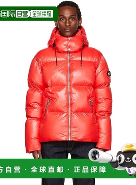 1h可退 香港直邮Mackage 男士 红色 Kent 羽绒夹克 KENTZ