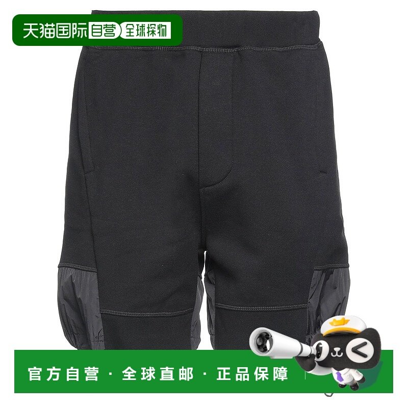 1h可退 香港直邮Dsquared2 二次方 男士 短裤 black黑色 舒适时尚