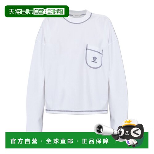 Versace 长袖T恤 10270341A192861W000上衣 【付后1h可退】