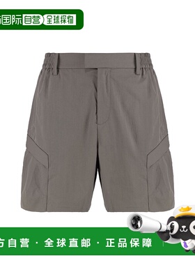 1h可退 香港直邮Represent 男士 棉质尼龙短裤 MLM71346 grey灰色