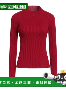 1h可退 香港直邮Courreges 女士 高领上衣 red红色 舒适时尚