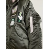 Возвратный 1 час Cecilie Bahnsen Women + верхняя куртка Alpha Industries N-2B