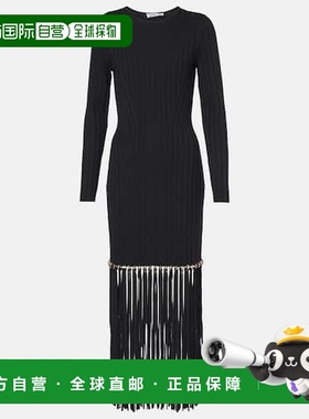 1h可退 香港直邮Simkhai 女士 Sharron 流苏中长连衣裙 001397