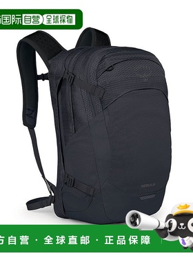 自营欧洲直邮Osprey小鹰 Nebula 32男女通用黑色尼龙日常背包