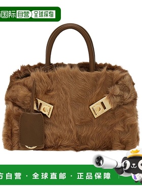 1h可退 香港直邮Salvatore Ferragamo Hug XS 手提包 21A451