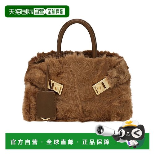 1h可退 香港直邮Salvatore Ferragamo Hug XS 手提包 21A451