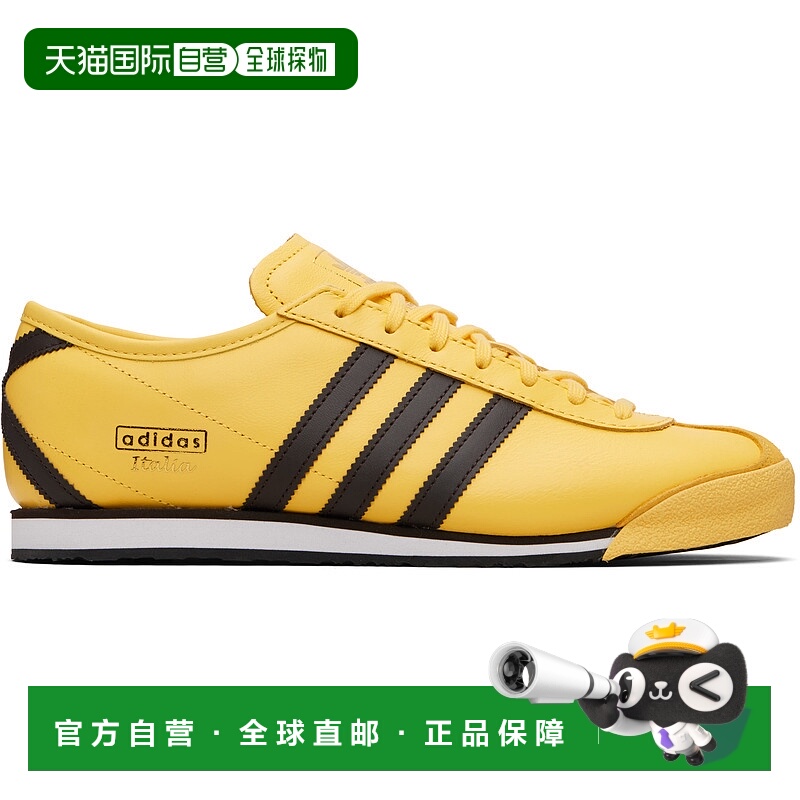 香港直邮Adidas 男士 黄色 Italia 70s 运动鞋 JQ9071