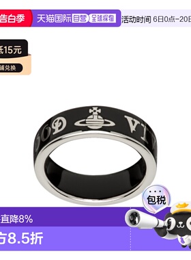 1h可退 Vivienne Westwood logo戒指 6404017G-01P107-FJ-SS24
