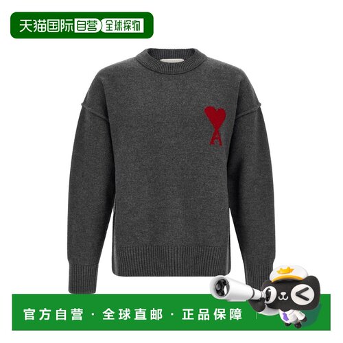 香港直邮Ami Paris 男士 'Ami de Coeur' 毛衣 UKS838018084