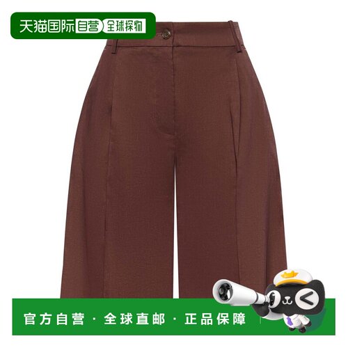 香港直邮PINKO 女士短裤 106594A34IL78 SS2026 棕色 Bermuda Sho