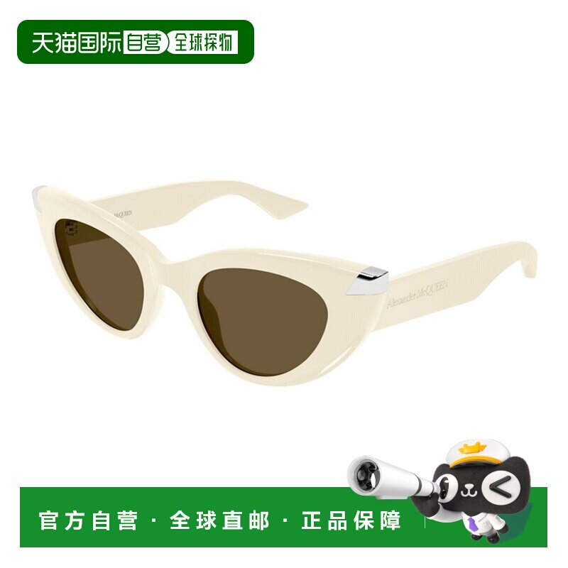 香港直邮mcqueen 亚历山大 麦昆 女士 全框太阳镜 AM0442S