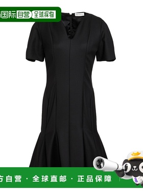 香港直邮Nina Ricci 莲娜丽姿 女士 短款连衣裙 black黑色 舒适时