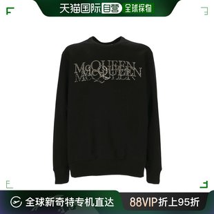 735293Q 香港直邮Alexander 99新未使用 McQueen 徽标圆领卫衣