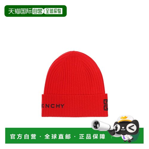 香港直邮Givenchy 徽标毛线帽 BPZ082P0HH潮流时尚穿搭高级感正品