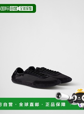 欧洲直邮PRADA (2025) Collapse 弹性运动鞋，采用 Re-Nylon 和绒