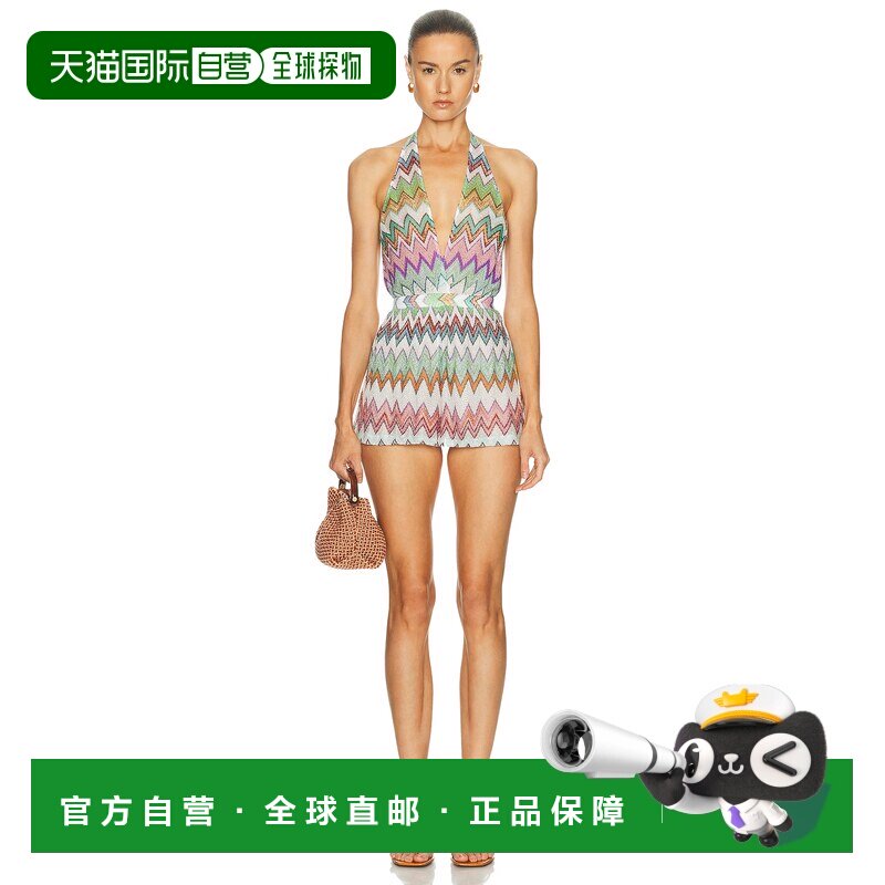 1h可退 美国直邮MISSONI 米索尼 女士 短款连体衣 MC24SG00