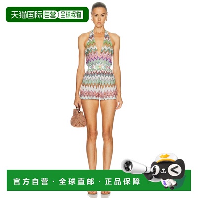 1h可退 美国直邮MISSONI 米索尼 女士 短款连体衣 MC24SG00