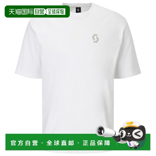 欧洲直邮SCOTT 男士户外T恤 2168214WHITE CO 白色