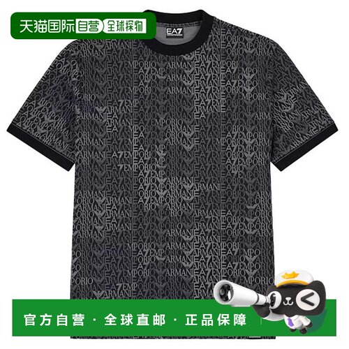 欧洲直邮EA7 EMPORIO ARMANI 男士户外T恤 7M0028【付后1h可退】