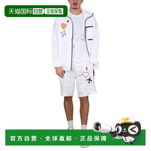 香港直邮BOSS 男士卫衣 5047638710240276100 AW2022 白色 SWEATS