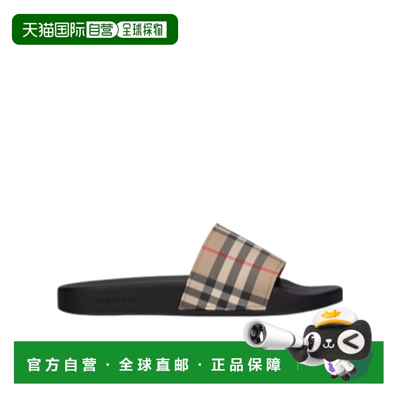 香港直邮Burberry 格纹凉拖 79I-G4S018