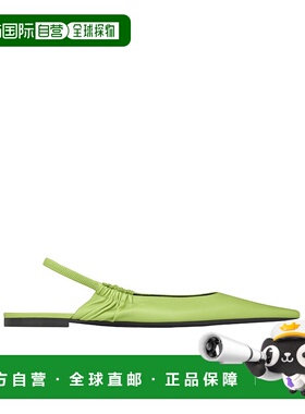 1h可退 香港直邮Saint Laurent ANNE-MARIE 露跟平底鞋 844421AAD