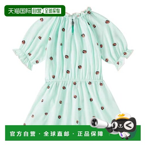 1h可退 香港直邮Stella Mccartney 斯特拉 麦卡特尼 女童 刺绣棉