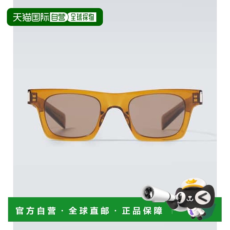 1h可退 香港直邮Saint Laurent 圣罗兰 男士 SL 719 方框太阳眼镜