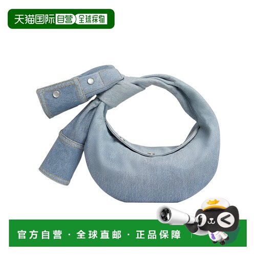 1h可退 Bottega Veneta Jodie迷你手提包 796652V4JG0牛仔包