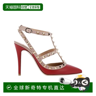 QW2S0393VOD 99新未使用 香港直邮Valentino 铆钉细节高跟鞋