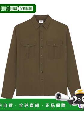 1h可退 香港直邮Saint Laurent 长袖衬衫 854249Y1L27