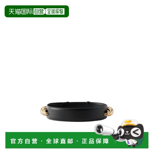 1h可退 香港直邮ALAIA 女士腰带 AA1C2002I170999 SS2026 黑色 徽