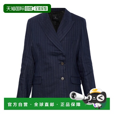 香港直邮Anine Bing 女士西服 A0112103STR25 AW2026 蓝色 长袖西