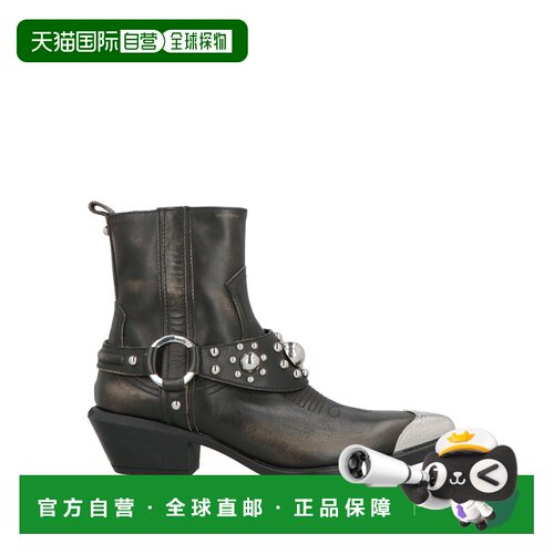 香港直邮Pinko 品高 女士 脚踝靴 black黑色 舒适时尚短靴女靴