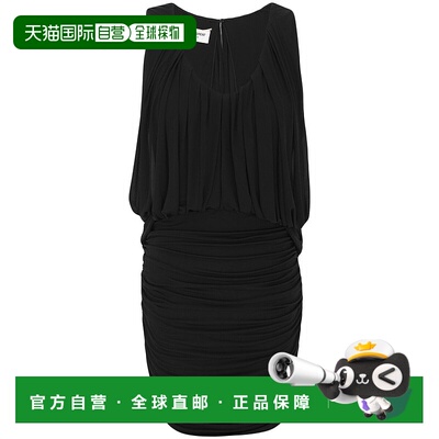 1h可退 香港直邮Saint Laurent 圣罗兰 女士 无袖连衣裙 731056Y5