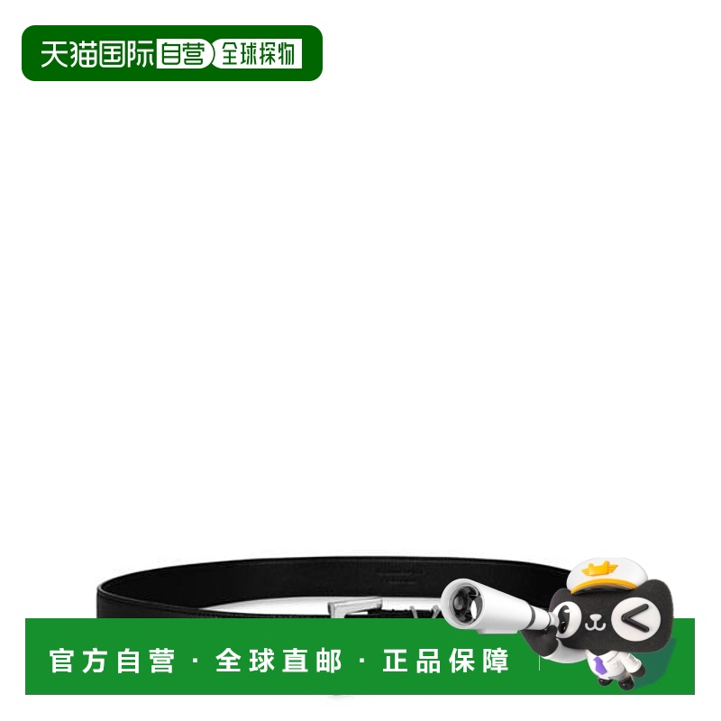 1h可退 香港直邮Saint Laurent 圣罗兰 男士 Cassandre 皮革带扣
