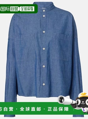 1h可退 香港直邮Loro Piana 诺悠翩雅 女士 Gyles 棉质青年布衬衫