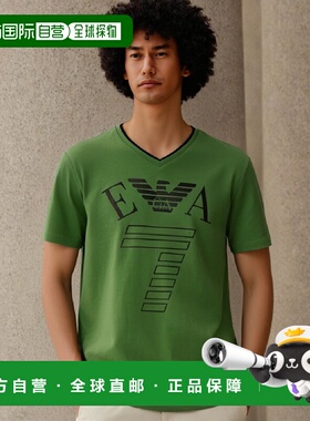 香港直邮EA7 Emporio Armani logo圆领短袖T恤 2736854A239阿玛尼