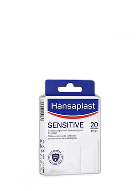 欧洲直邮Hansaplast汉莎抗敏透气创可贴20片 敏感肤质 2种尺寸/盒