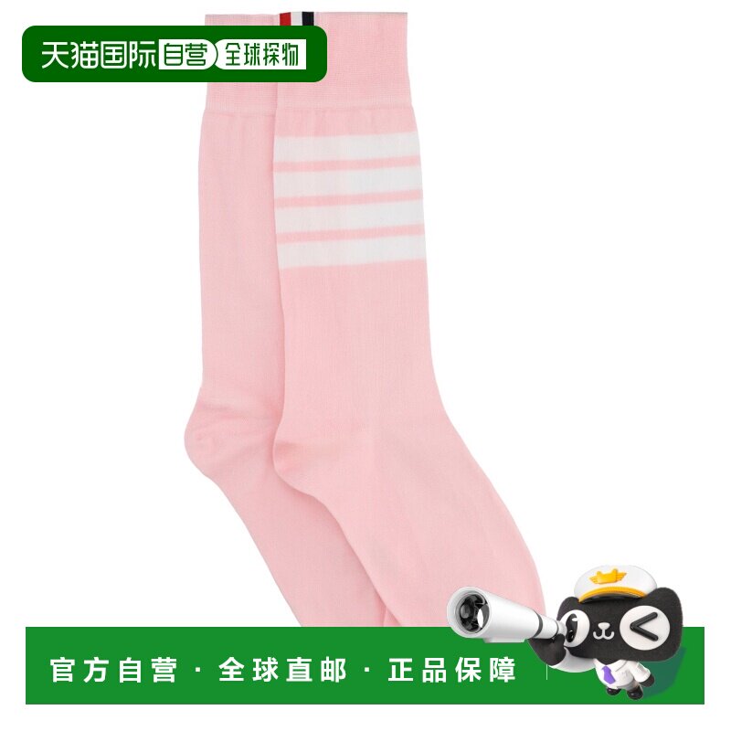 香港直邮THOM BROWNE 女士袜子 FAS020B01690641 SS2026 粉红色